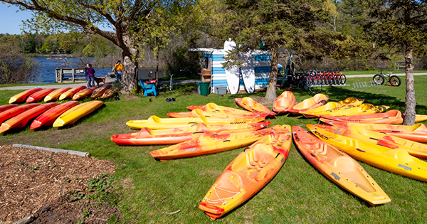 river outfitters fun pass kayak bike paddl board sup rental traverse city